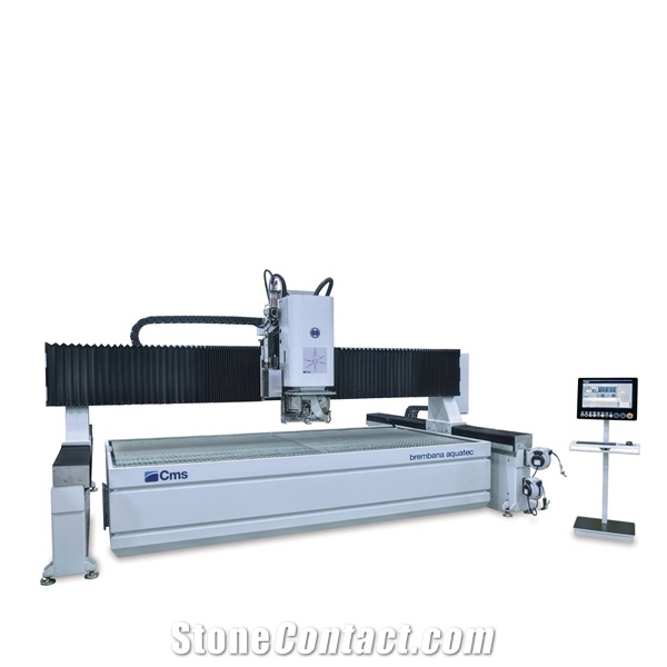 Brembana Aquatec: 3- and 5-axis hydro-abrasive waterjet cutting system