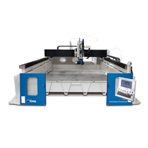 Brembana Formax Jet 5-axis bridge saw jet machine