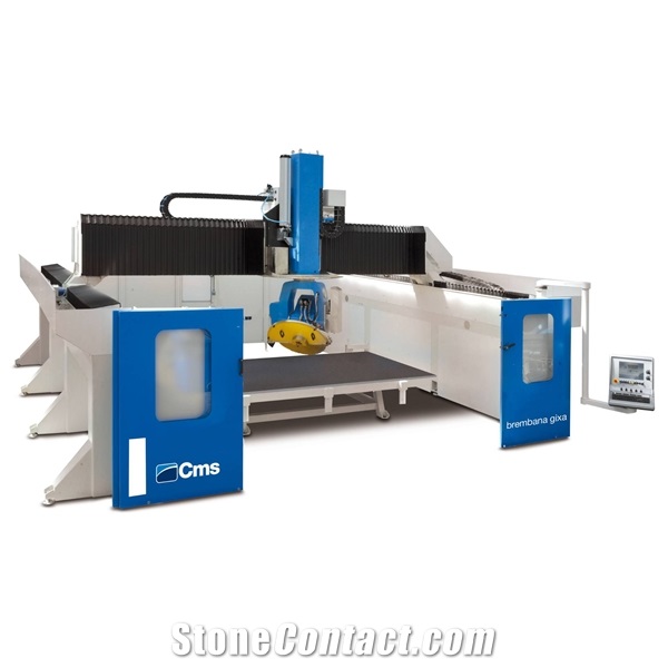 Brembana Gixa Large sized 5-axis CNC bridge saw machine
