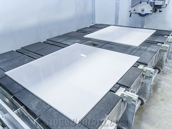 Brembana Kosmos Jet- 5 axes monolithic bridge saw jet machine