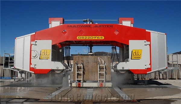 6.3 Wire -Multiwire Jupiter GS220 - F16 P93, GS220 - F40 P93 Multi Wire Saw Machine for Granite Blocks