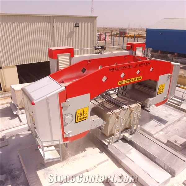 Dia. 6,3 Wire Multiwire Jupiter GS220 -MultiWire Saw Machine for Marble