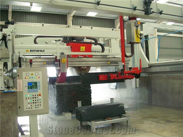 Modulgranito -Pedrini Arco di Trionfo M594-M595-M596 Cutting Center for Granite Blocks