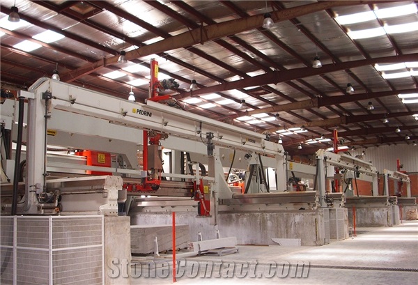 Modulgranito -Pedrini Arco di Trionfo M594-M595-M596 Cutting Center for Granite Blocks
