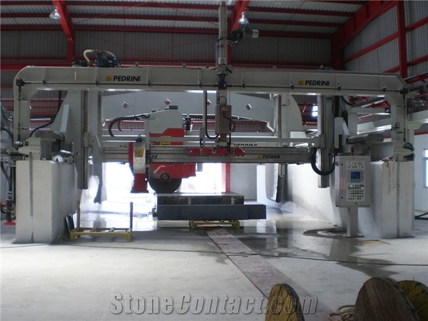 Modulgranito -Pedrini Arco di Trionfo M594-M595-M596 Cutting Center for Granite Blocks