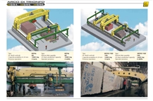Pedrini Arco di Trionfo M 594HN-Z, M 595HT,M 595HN, M 596HT Horizontal granite block cutting unit