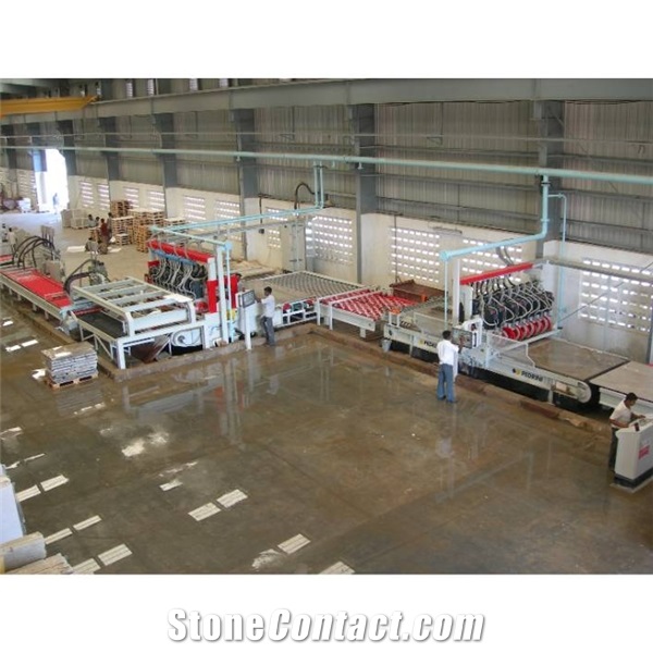 Pedrini Cutline - Multi Blade Automatic Slab Cutting Line