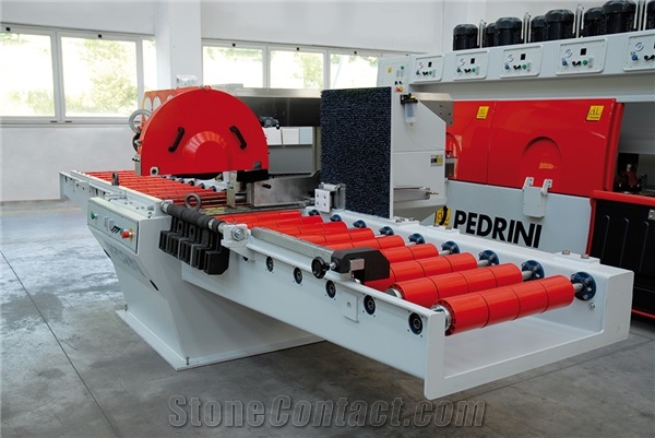 Pedrini M739-M740 - Single disc cross cutting machines for marble and granite
