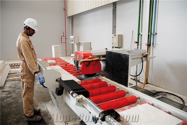 Pedrini M739-M740 - Single disc cross cutting machines for marble and granite