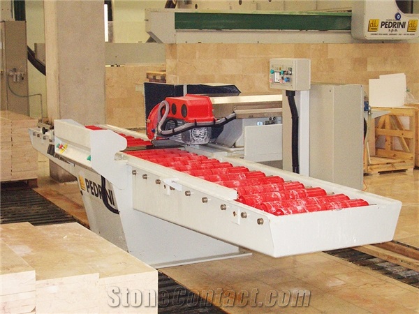 Pedrini M739-M740 - Single disc cross cutting machines for marble and granite