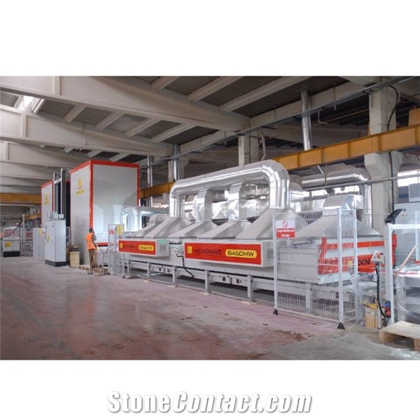 Pedrini Microwave Resinline plants for marble and granite