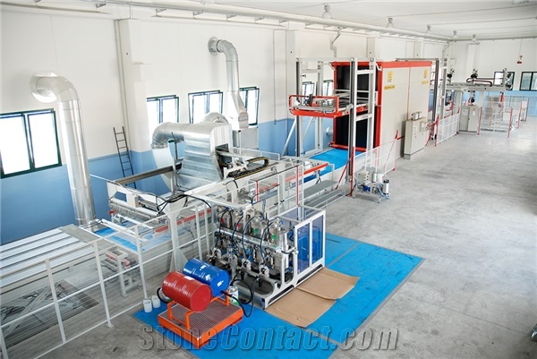 Pedrini Resining plants for marble and granite