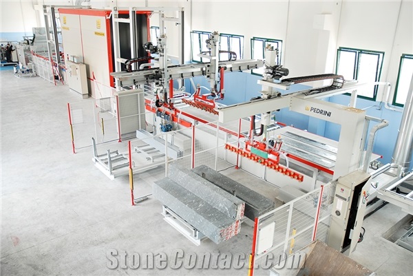 Pedrini Resining plants for marble and granite