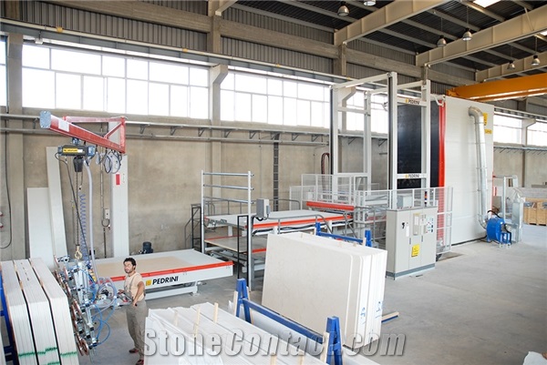 Pedrini Resining plants for marble and granite