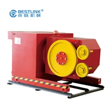 Cutting Basalt, Marble, Granite Diamond Wire Saw Machine for Granite Quarry