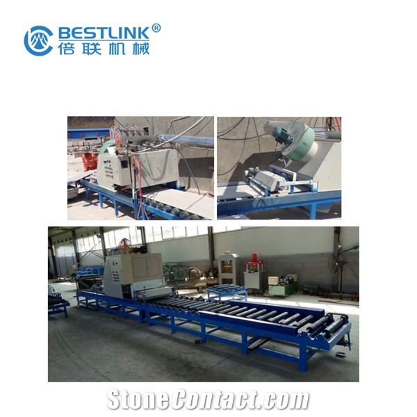 High speed marble granite processing flaming slab machine 