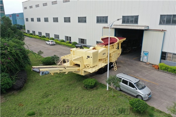 Mobile jaw crusher 