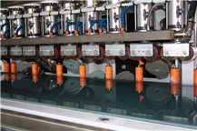 Comandulli Edilux- Automatic mutli-spindle belt edge polishing machine