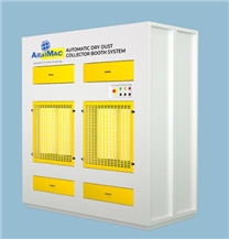 Automatic dry dust collector system