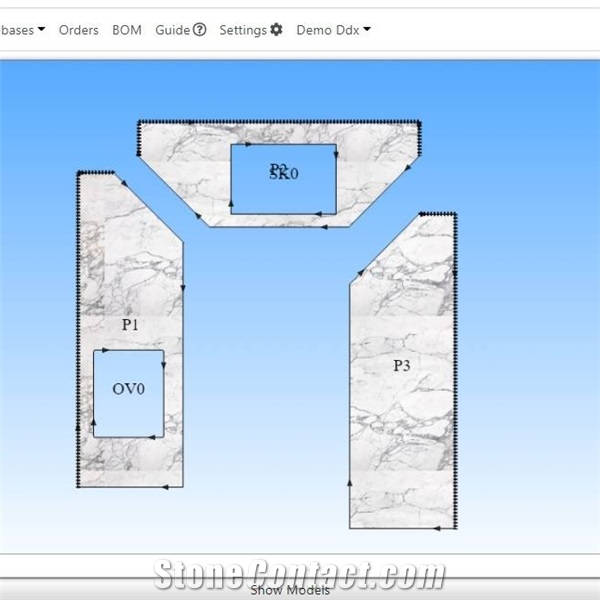 PowerTOP CAD/CAM software for Countertop Design