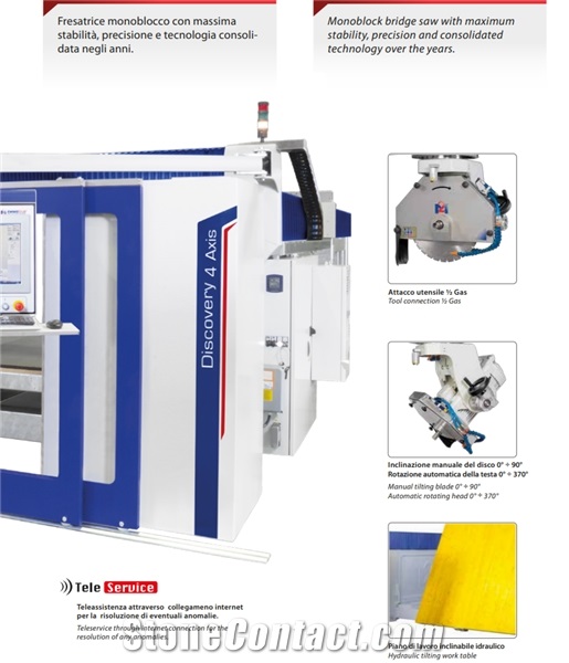 Discovery 4 Axis Bridge Cutting Machine
