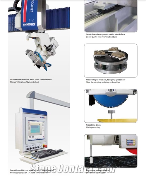 Discovery 4 Axis Bridge Cutting Machine