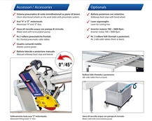 Eclipse SEMI-AUTOMATIC BENCH SAW WITH FIXED BRIDGE FOR CUTTING MARBLE, GRANITE AND CERAMIC Eclipse SEMI-AUTOMATIC BENCH SAW WITH FIXED BRIDGE FOR CUTTING MARBLE, GRANITE AND CERAMIC