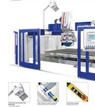EmmeDue Discovery 5 Axis Monoblock CNC Bridge Saw EmmeDue Discovery 5 Axis Monoblock CNC Bridge Saw