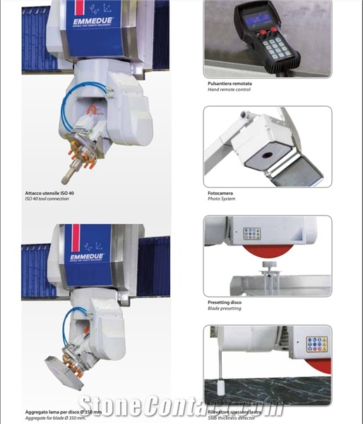 EmmeDue Globo Variaxis 5 Axis CNC Cutting Machine
