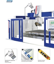 Emmedue Polar 5 Axis Plus CNC Automatic Bridge Saw Machine