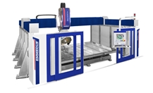 Globo Variaxis Plus 5 Interpolated Axis CNC Bridge Saw Machine