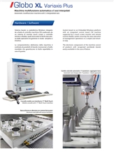 Globo Variaxis Plus XL 5 interpolated axis CNC Bridge Saw Machine
