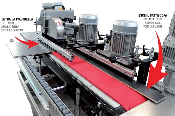 MTB/3 ANTIMUS BABY - Automatic Machine for Cutting and Edge Bevelling