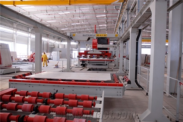 B400 Roller benches for slabs