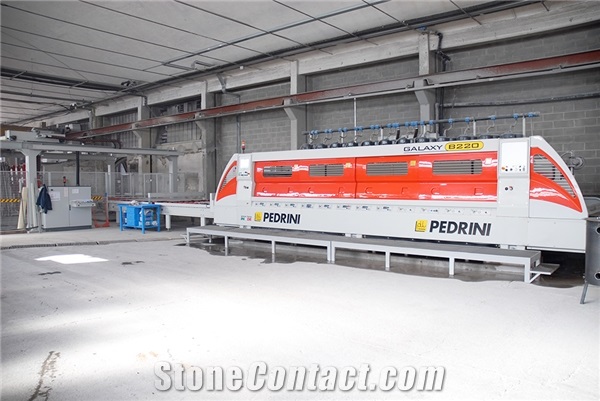 Galaxy B220CG Grinding line machine for granite slabs