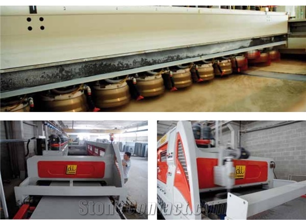 Galaxy B220CG Grinding line machine for granite slabs