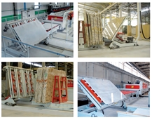PEDRINI - SLABS LOADING UNIT B415C - SLABS UNLOADING UNIT B415S