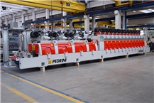 Pedrini Supernova B065GV Calibrating/Polishing machine for granite strips