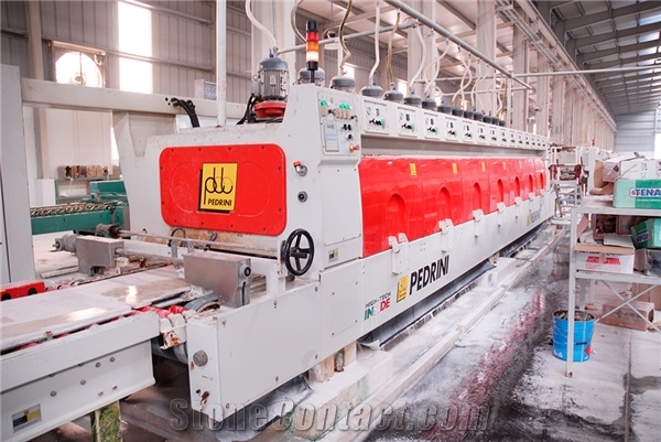 Pedrini Supernova B065MV/B080MV/B100MV Calibrating/Polishing machine for marble and travertine strips