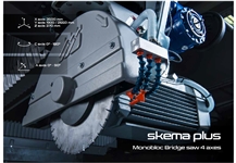 Denver SKEMA PLUS Solid Monoblock Bridge Saw 4 axes Cutting machine