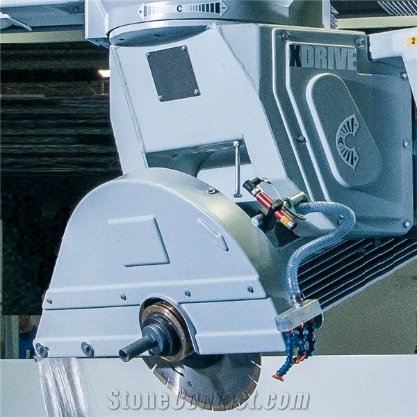 Denver Unika5 HT Monobloc CNC - Bridge saw 5 axes heavy-duty bridge saw