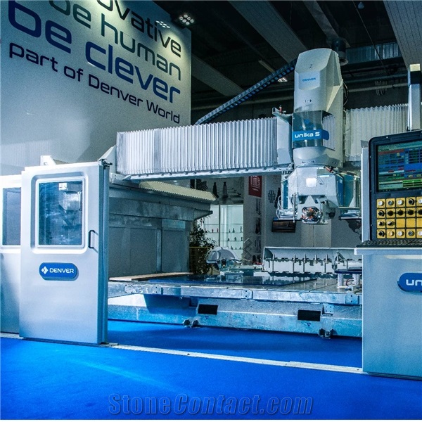 Denver Unika5 HT Monobloc CNC - Bridge saw 5 axes heavy-duty bridge saw