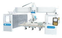 Denver Unika5 Solid Mono block CNC - heavy-duty bridge saw 5 axes