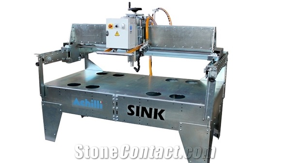 Achilli SINK machine for sink cut-outs, Top Sink Hole Cutting Machine