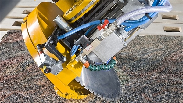 MBS TS Monoblock CNC Bridge Saw for Interpolated Angle Cutting in All Directions
