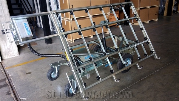 Slab Lifting Trolley SC500 and SC800 Automatic Loader - Unloader for Slabs