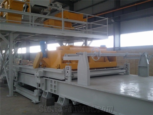 Quartz tile press machine production line - artificial quartz stone production line