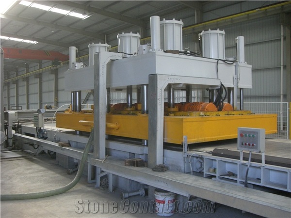 Quartz tile press machine production line - artificial quartz stone production line