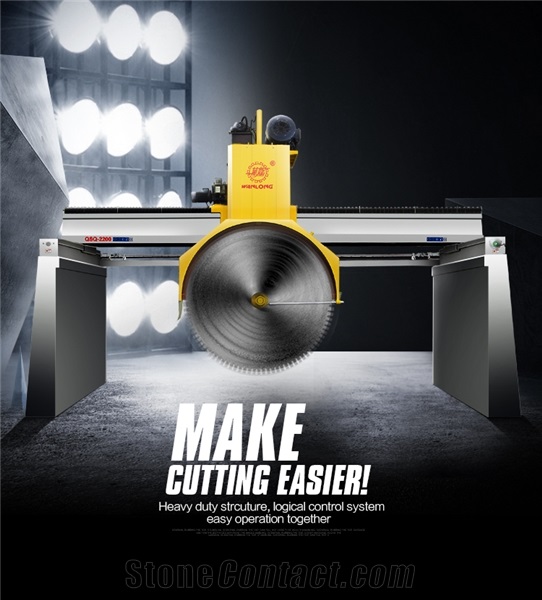 WANLONG QSQ-2200/2500 Multi-blade Block Cutting Machine for Granite Marble