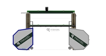 Monowire Saw Machine for Trimming Blocks-Block Squaring Machine, Block Dressing